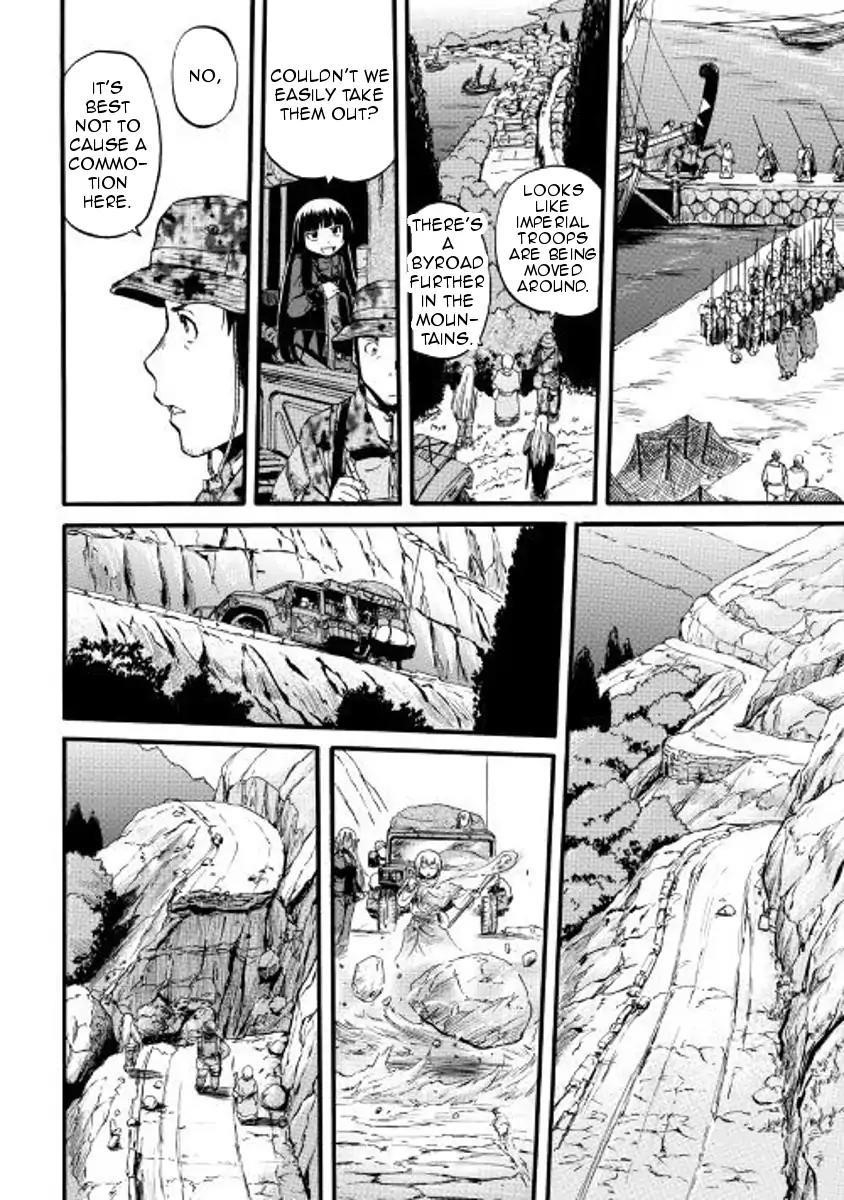 Gate – Jietai Kare No Chi Nite, Kaku Tatakeri Chapter 74.5 - Page 4 in English