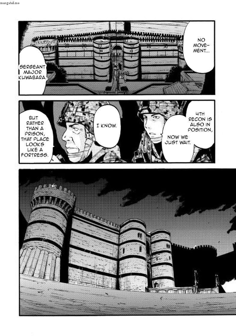 Gate – Jietai Kare No Chi Nite, Kaku Tatakeri Chapter 74 - Page 22 in English
