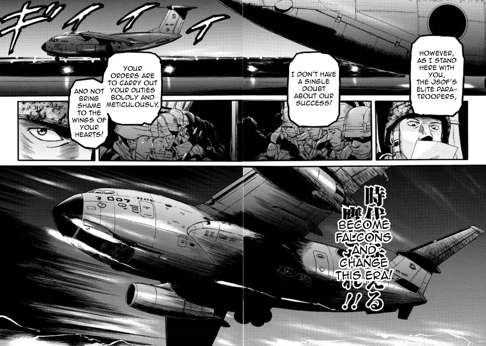 Gate – Jietai Kare No Chi Nite, Kaku Tatakeri Chapter 75 - Page 3 in English