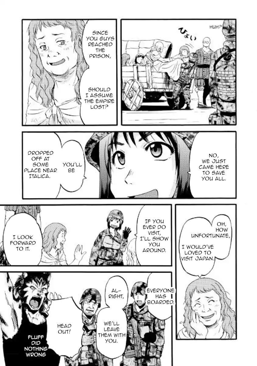 Gate – Jietai Kare No Chi Nite, Kaku Tatakeri Chapter 77 - Page 12 in English