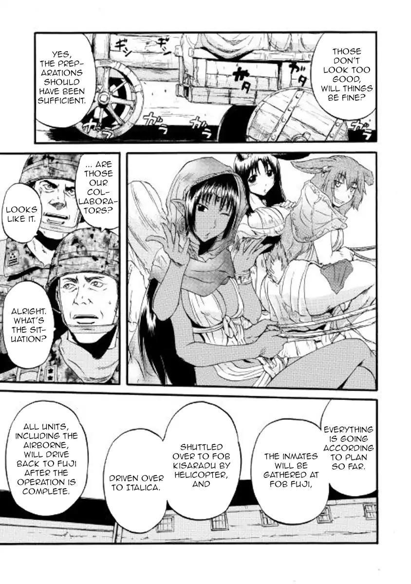 Gate – Jietai Kare No Chi Nite, Kaku Tatakeri Chapter 77 - Page 14 in English