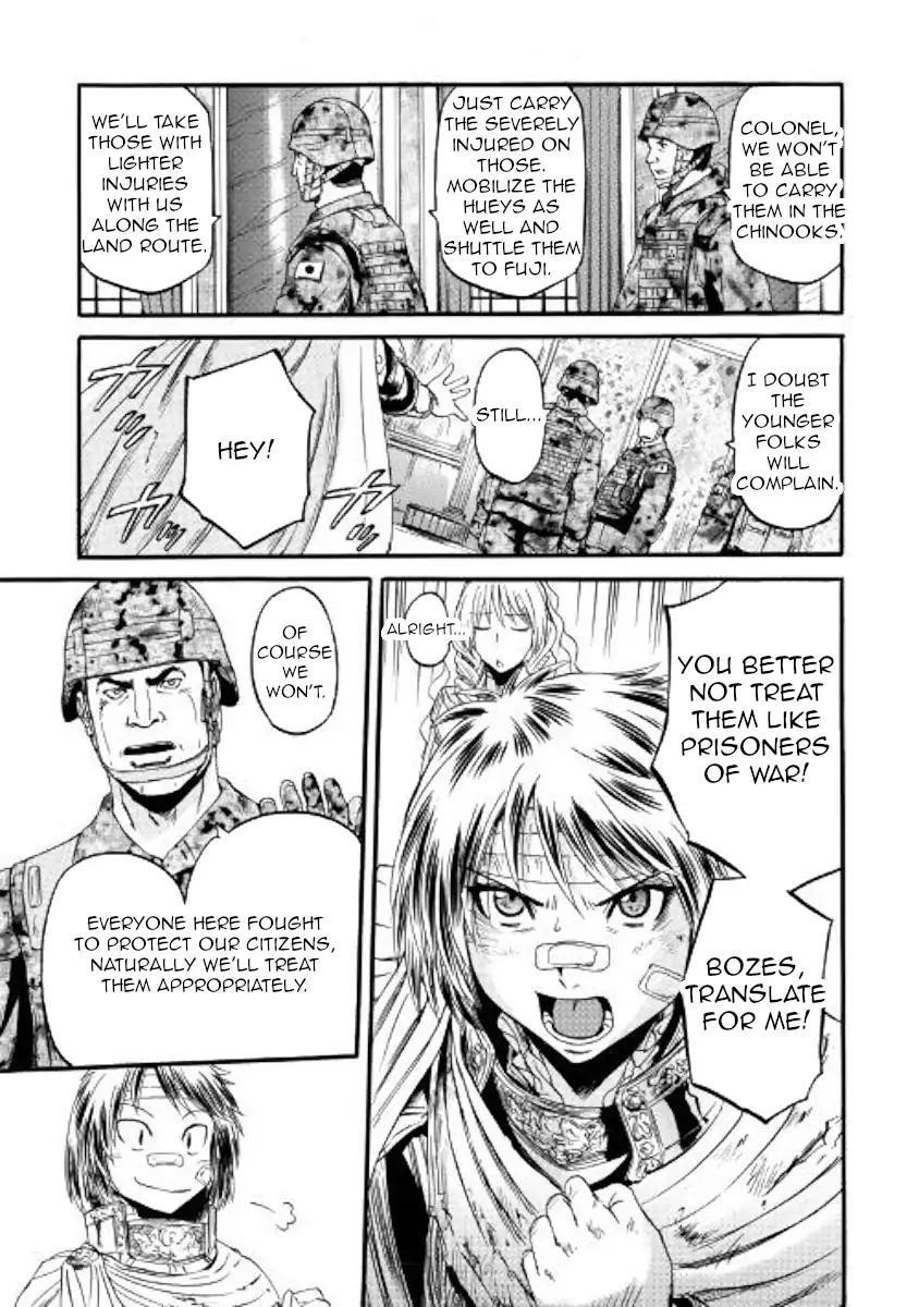 Gate – Jietai Kare No Chi Nite, Kaku Tatakeri Chapter 78 - Page 33 in English