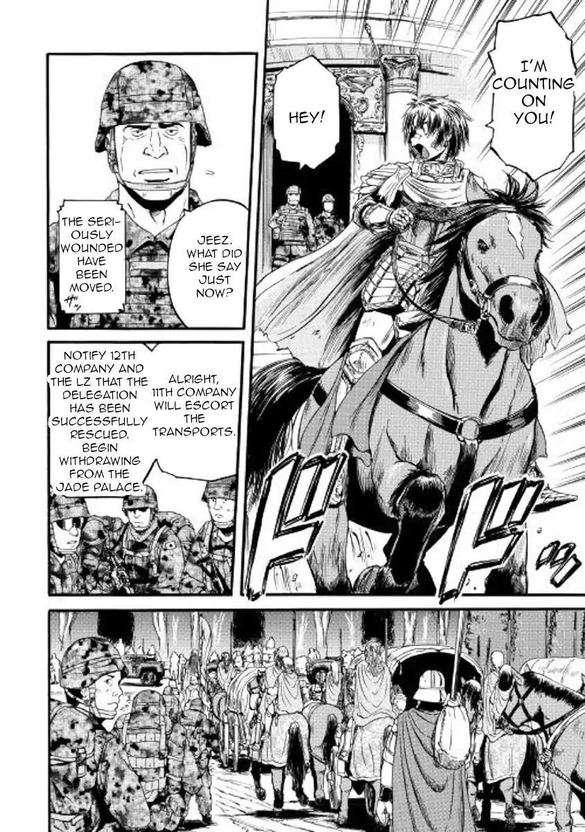 Gate – Jietai Kare No Chi Nite, Kaku Tatakeri Chapter 79 - Page 10 in English