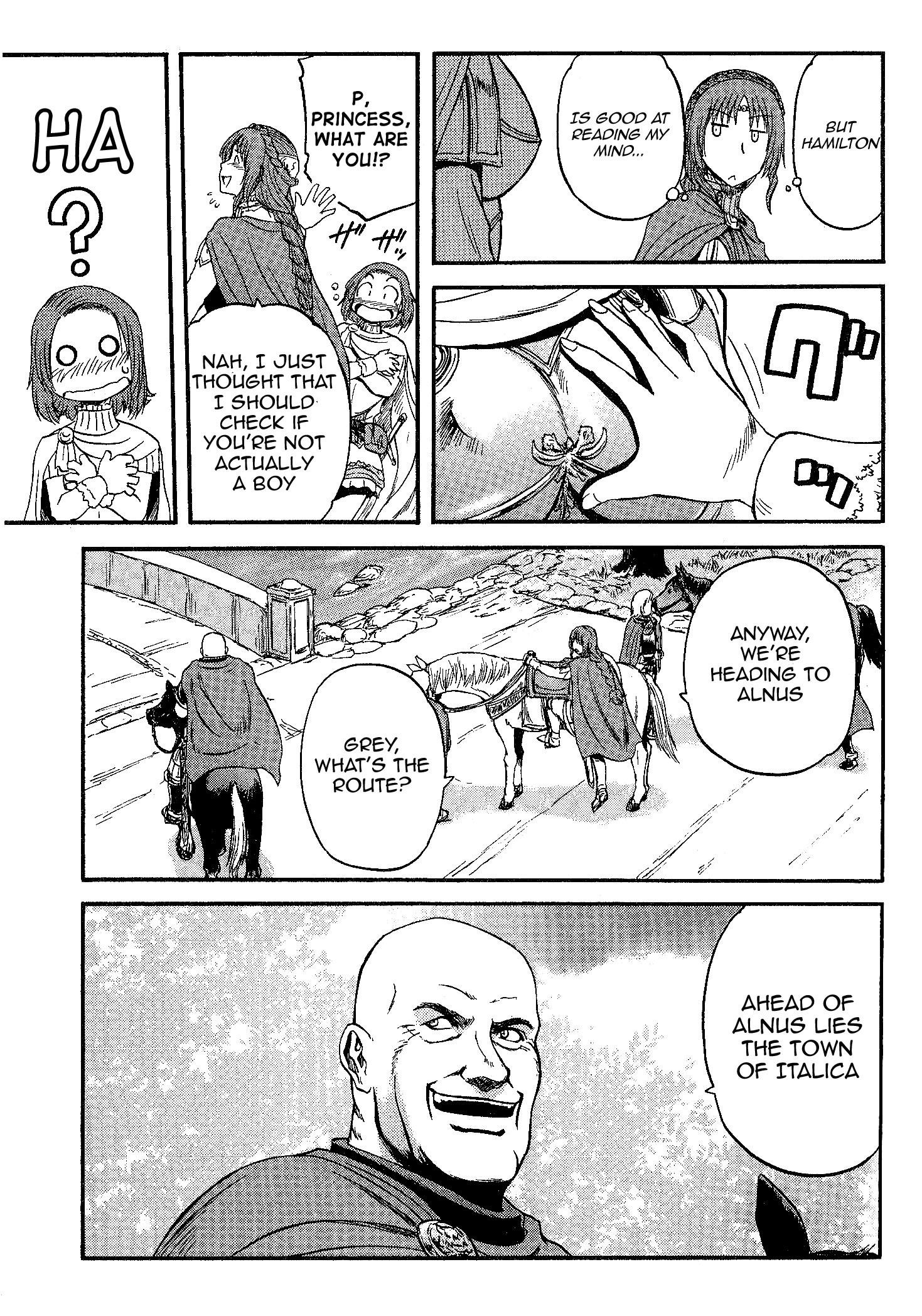Gate – Jietai Kare No Chi Nite, Kaku Tatakeri Chapter 8 - Page 24 in English