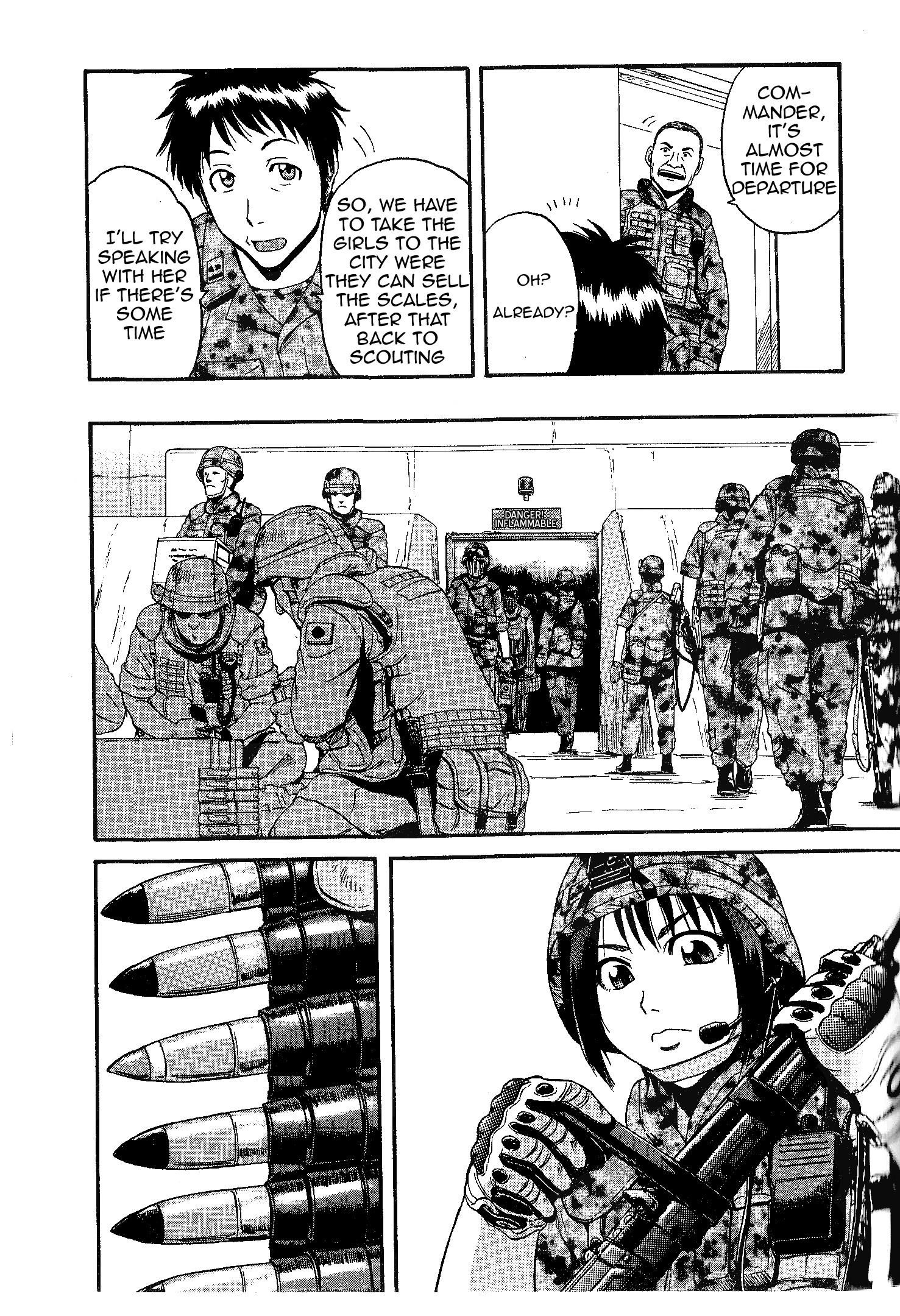Gate – Jietai Kare No Chi Nite, Kaku Tatakeri Chapter 8 - Page 5 in English