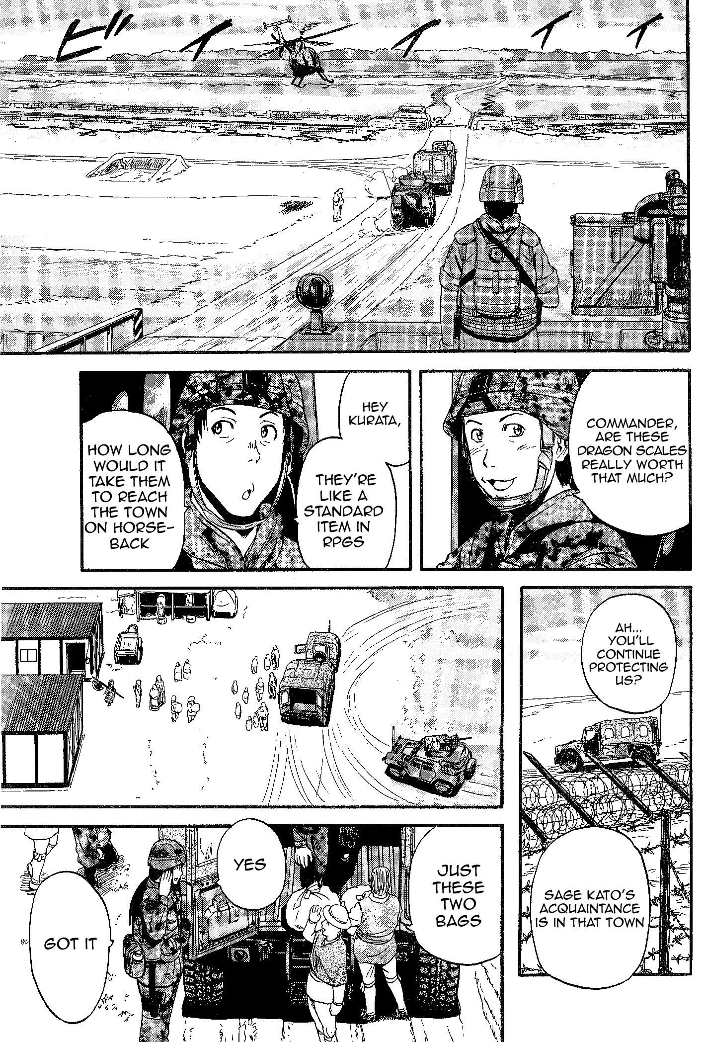 Gate – Jietai Kare No Chi Nite, Kaku Tatakeri Chapter 8 - Page 7 in English