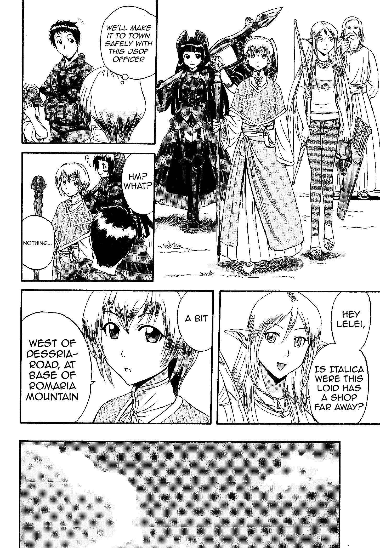 Gate – Jietai Kare No Chi Nite, Kaku Tatakeri Chapter 8 - Page 8 in English