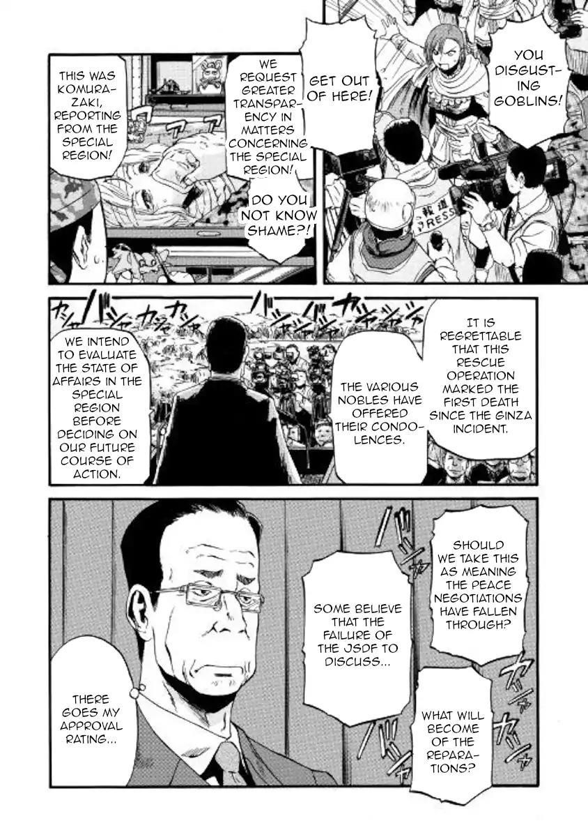 Gate – Jietai Kare No Chi Nite, Kaku Tatakeri Chapter 81 - Page 8 in English