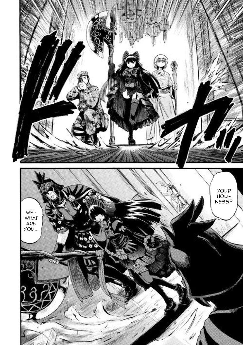 Gate – Jietai Kare No Chi Nite, Kaku Tatakeri Chapter 84 - Page 10 in English