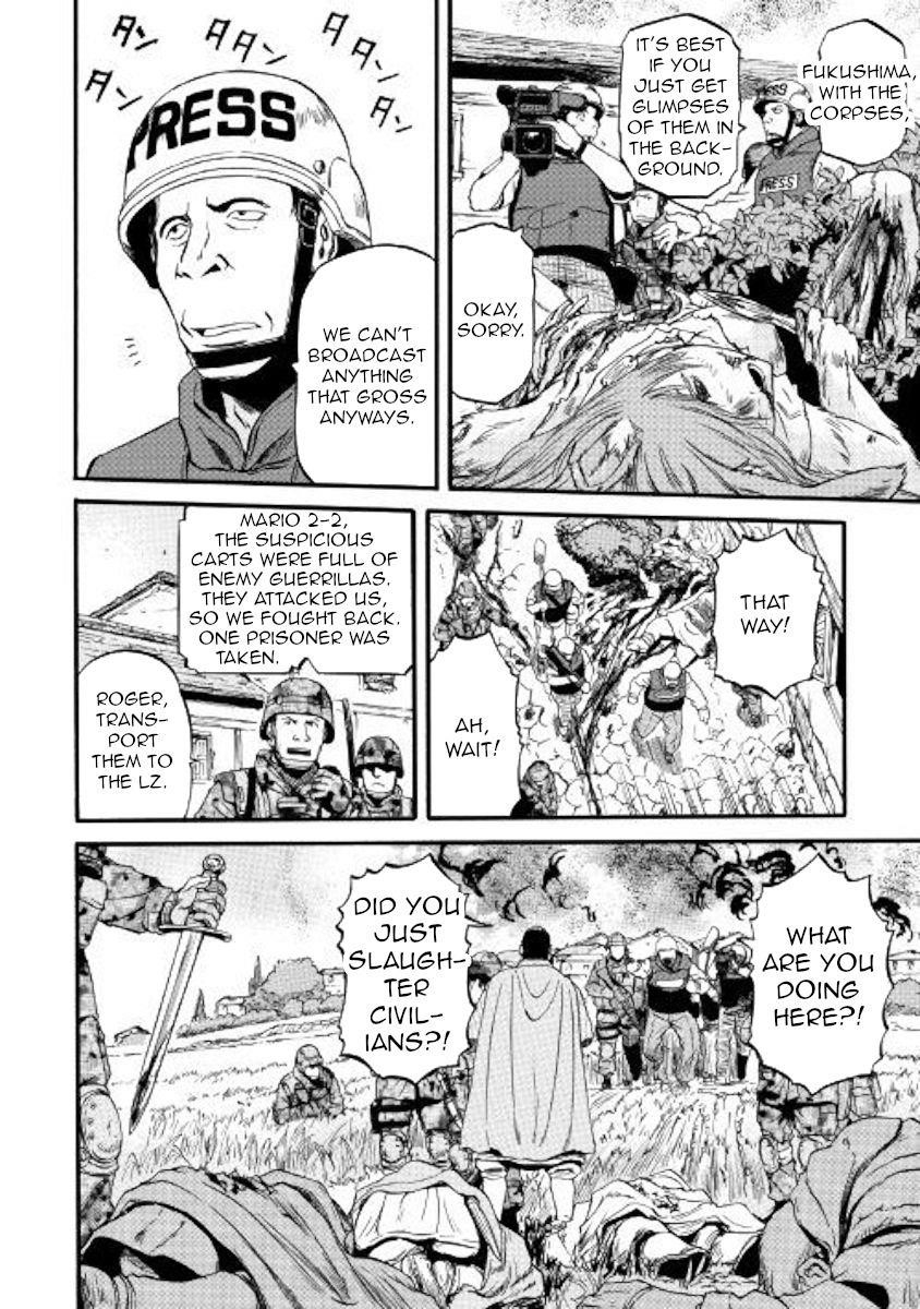 Gate – Jietai Kare No Chi Nite, Kaku Tatakeri Chapter 87 - Page 17 in English