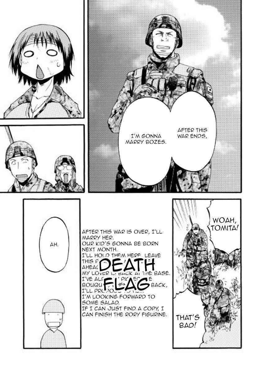 Gate – Jietai Kare No Chi Nite, Kaku Tatakeri Chapter 89 - Page 33 in English