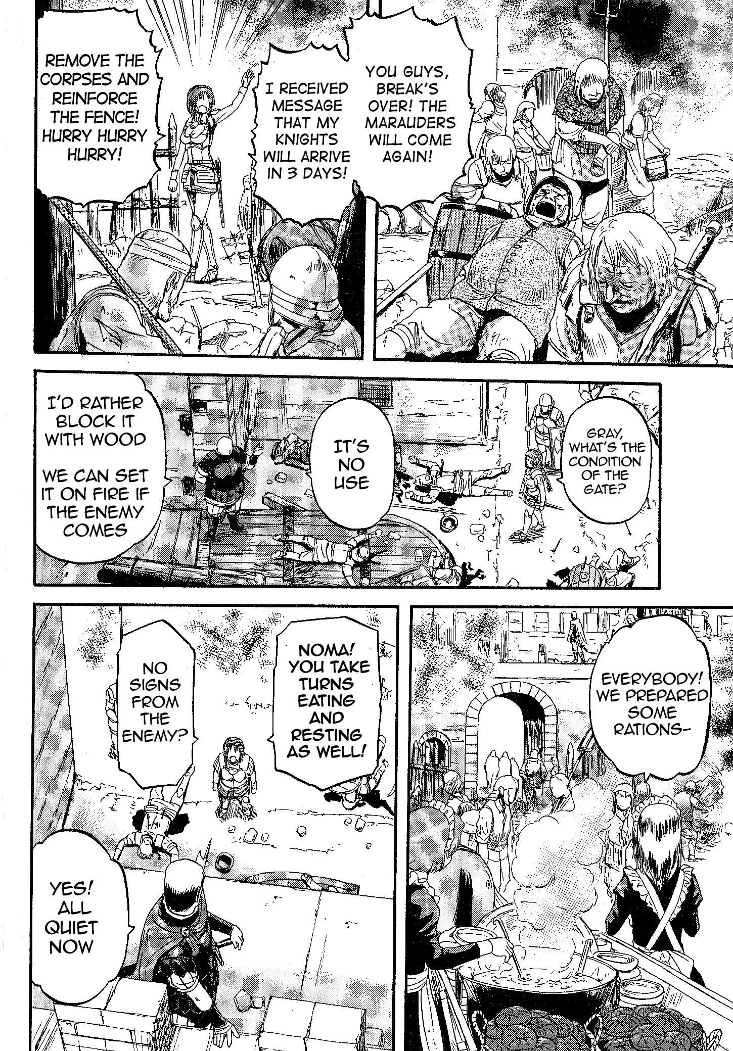 Gate – Jietai Kare No Chi Nite, Kaku Tatakeri Chapter 9 - Page 15 in English