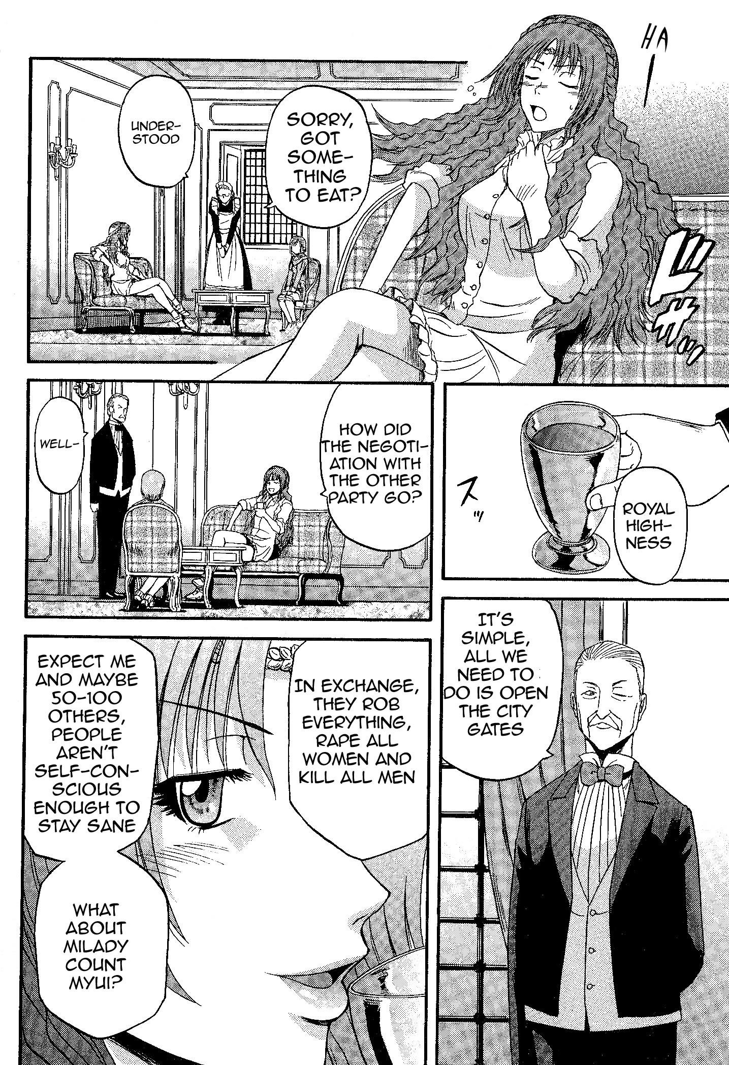 Gate – Jietai Kare No Chi Nite, Kaku Tatakeri Chapter 9 - Page 17 in English