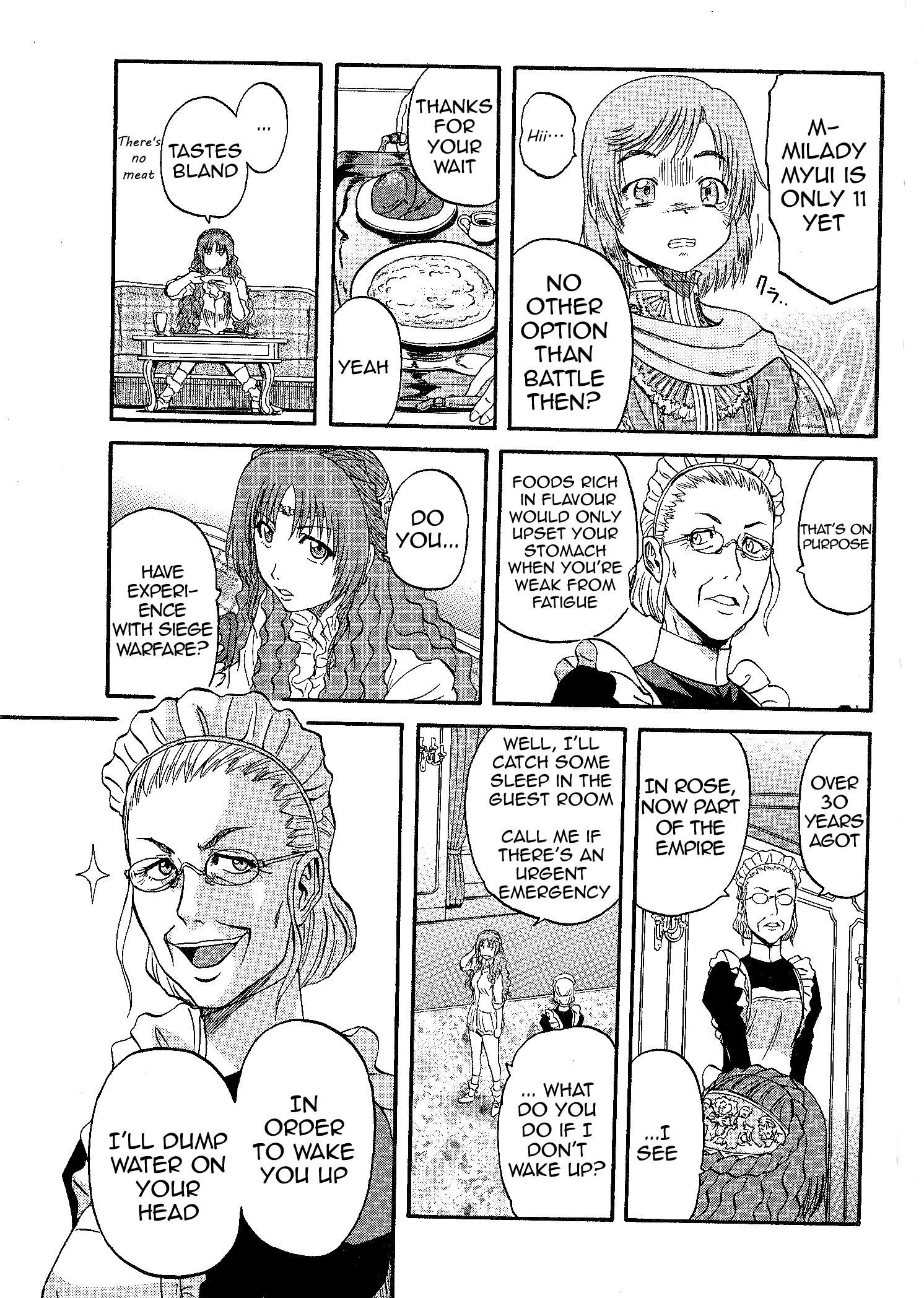 Gate – Jietai Kare No Chi Nite, Kaku Tatakeri Chapter 9 - Page 18 in English