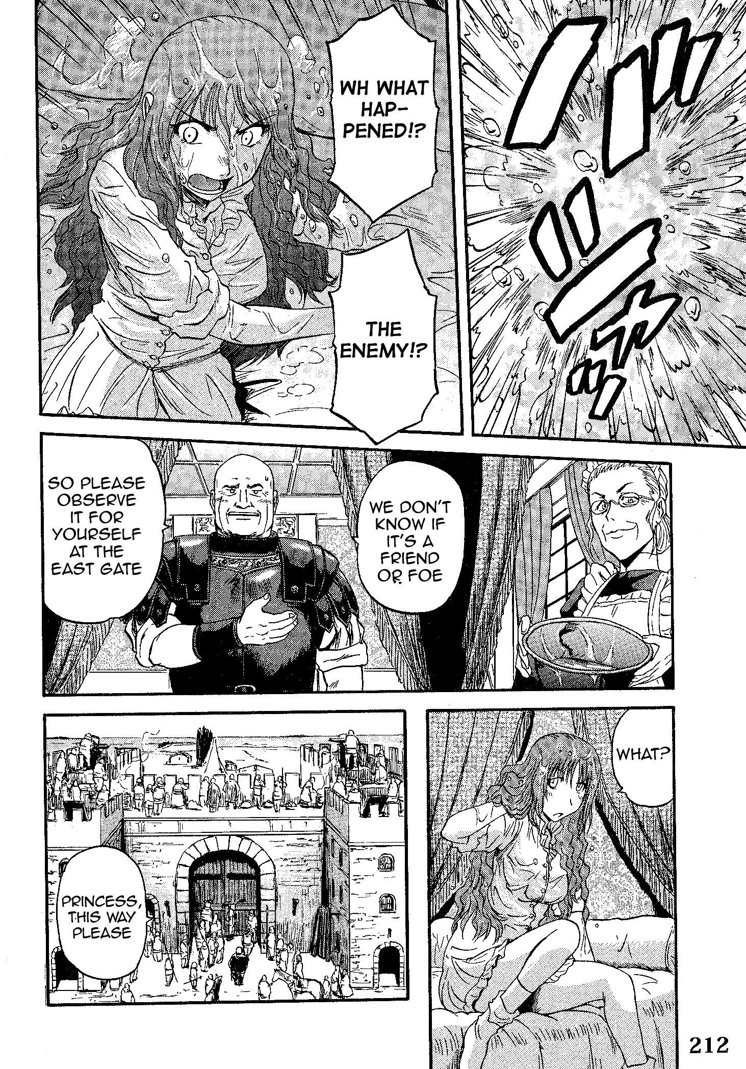 Gate – Jietai Kare No Chi Nite, Kaku Tatakeri Chapter 9 - Page 21 in English