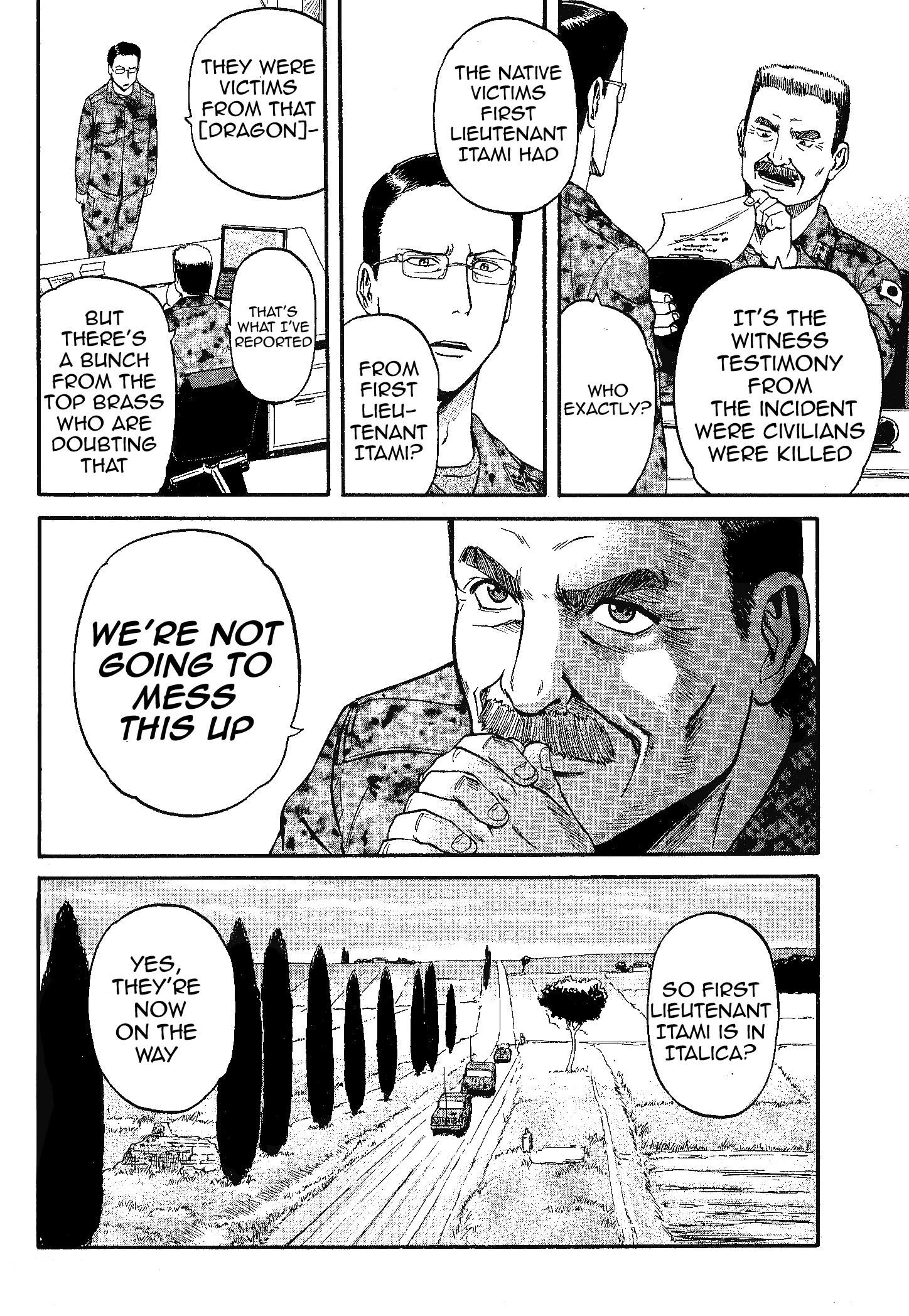 Gate – Jietai Kare No Chi Nite, Kaku Tatakeri Chapter 9 - Page 7 in English