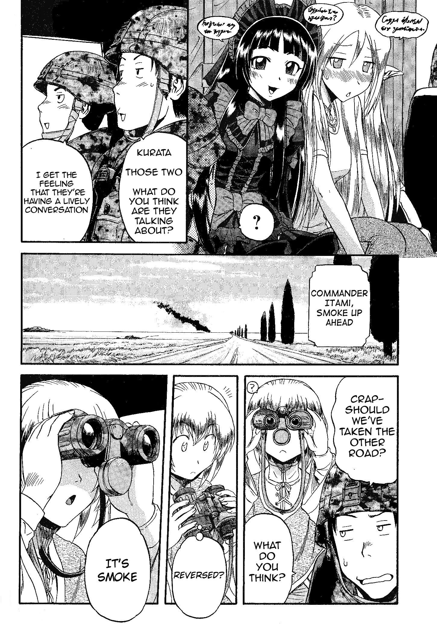 Gate – Jietai Kare No Chi Nite, Kaku Tatakeri Chapter 9 - Page 9 in English