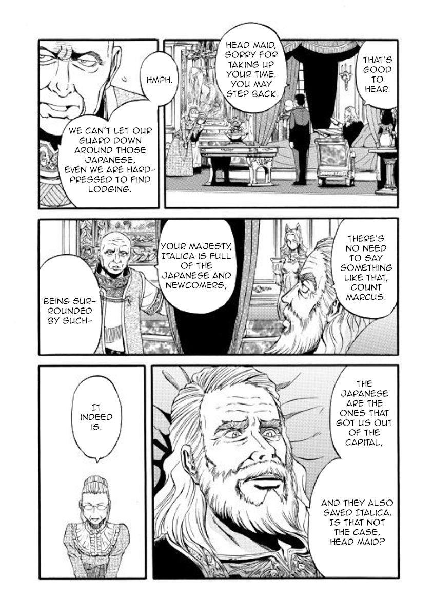 Gate – Jietai Kare No Chi Nite, Kaku Tatakeri Chapter 90 - Page 17 in English