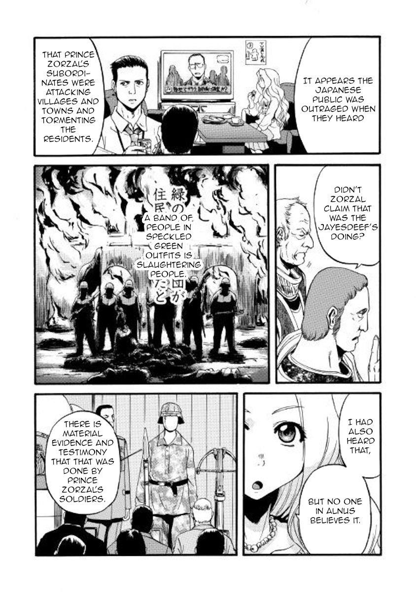 Gate – Jietai Kare No Chi Nite, Kaku Tatakeri Chapter 91 - Page 17 in English