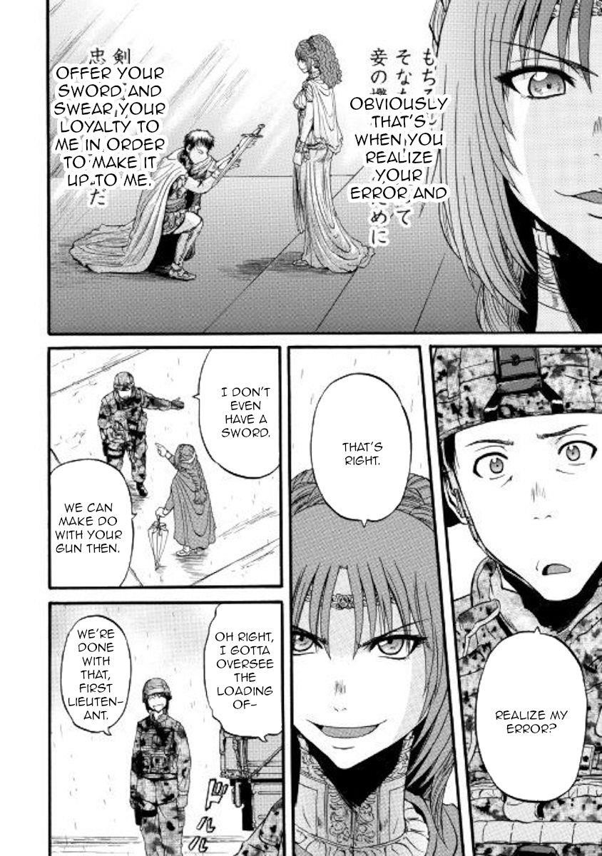 Gate – Jietai Kare No Chi Nite, Kaku Tatakeri Chapter 92 - Page 13 in English
