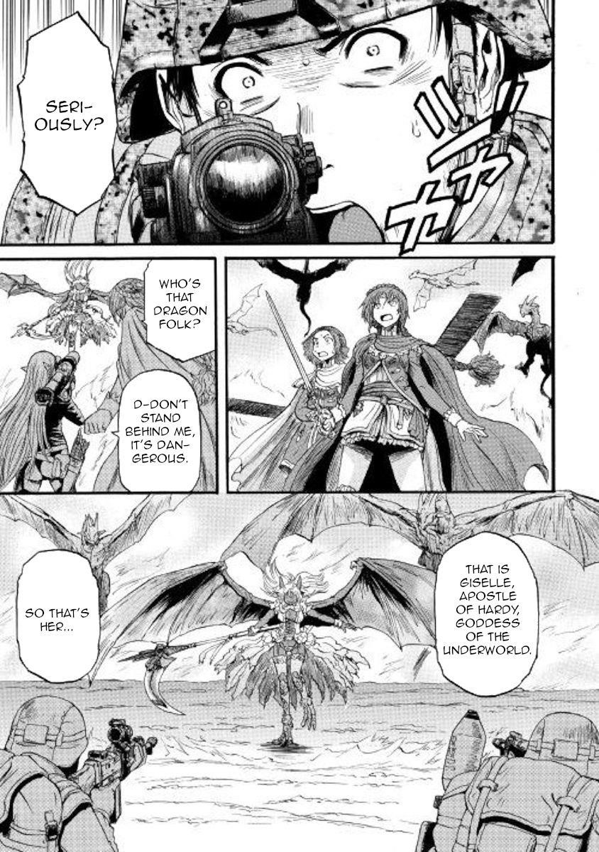 Gate – Jietai Kare No Chi Nite, Kaku Tatakeri Chapter 93 - Page 20 in English