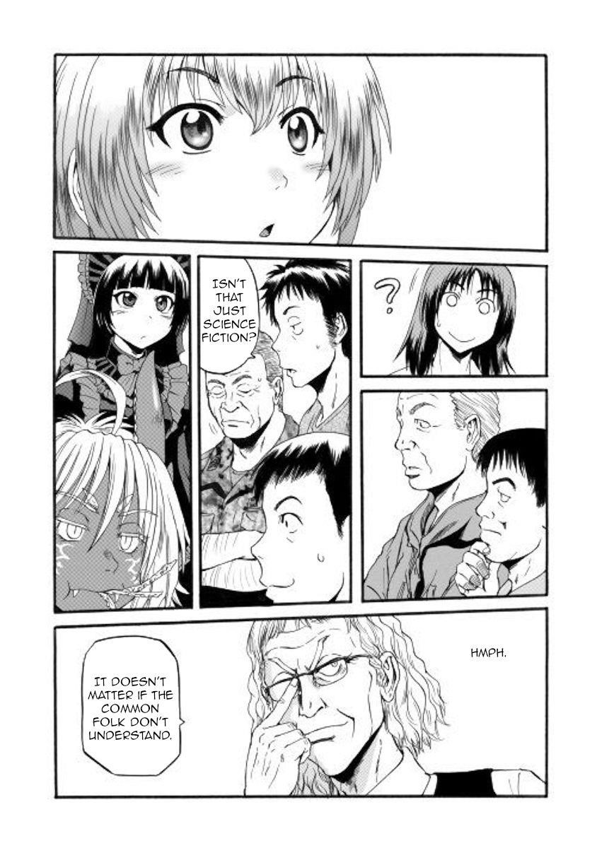 Gate – Jietai Kare No Chi Nite, Kaku Tatakeri Chapter 95 - Page 13 in English