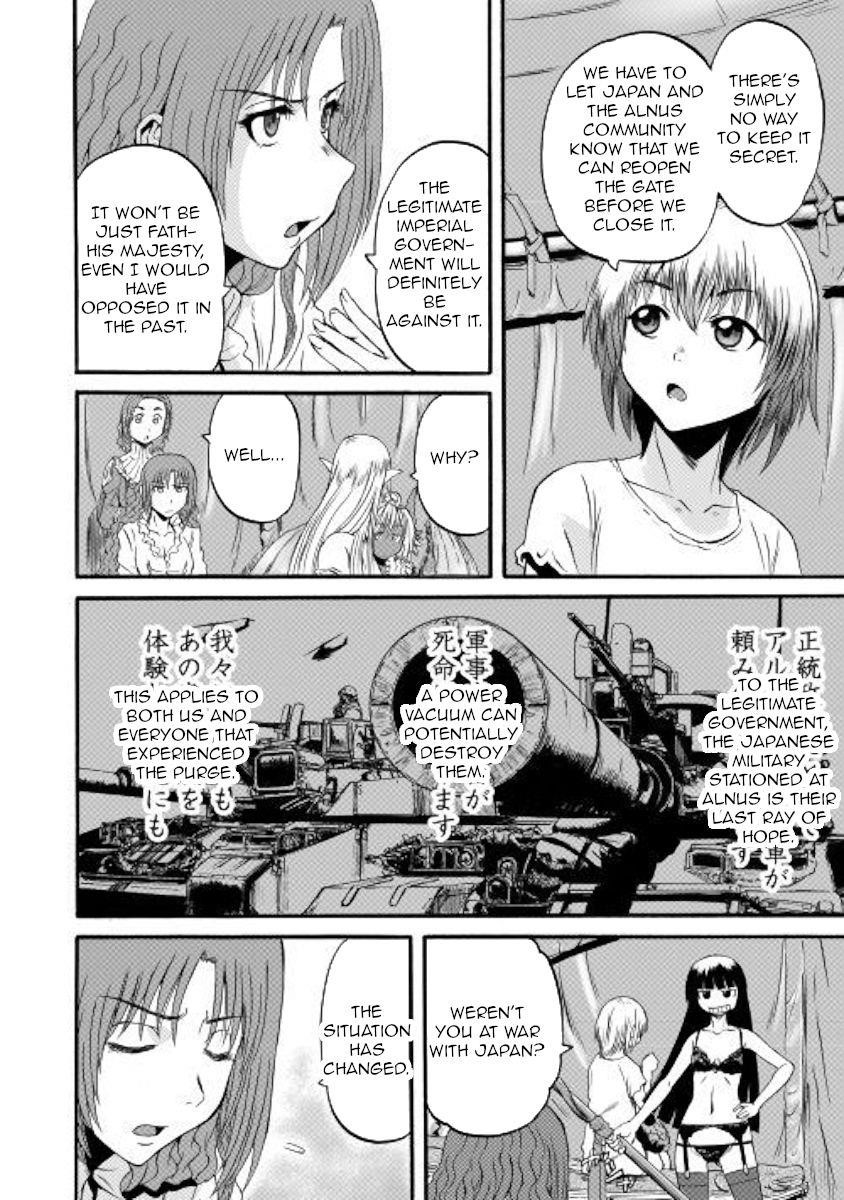 Gate – Jietai Kare No Chi Nite, Kaku Tatakeri Chapter 95 - Page 34 in English