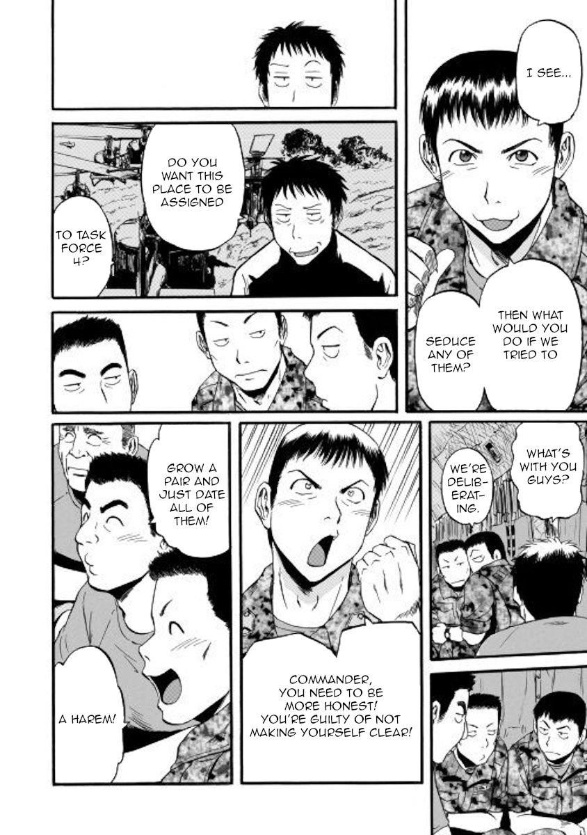 Gate – Jietai Kare No Chi Nite, Kaku Tatakeri Chapter 96 - Page 14 in English