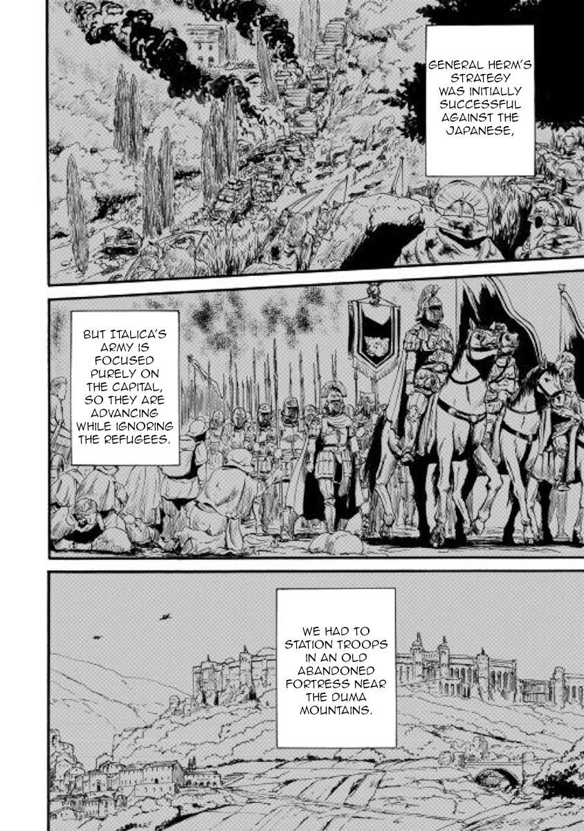 Gate – Jietai Kare No Chi Nite, Kaku Tatakeri Chapter 96 - Page 21 in English