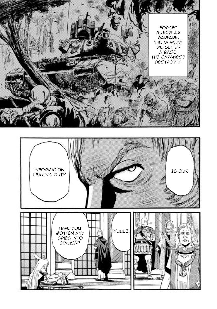 Gate – Jietai Kare No Chi Nite, Kaku Tatakeri Chapter 96 - Page 22 in English