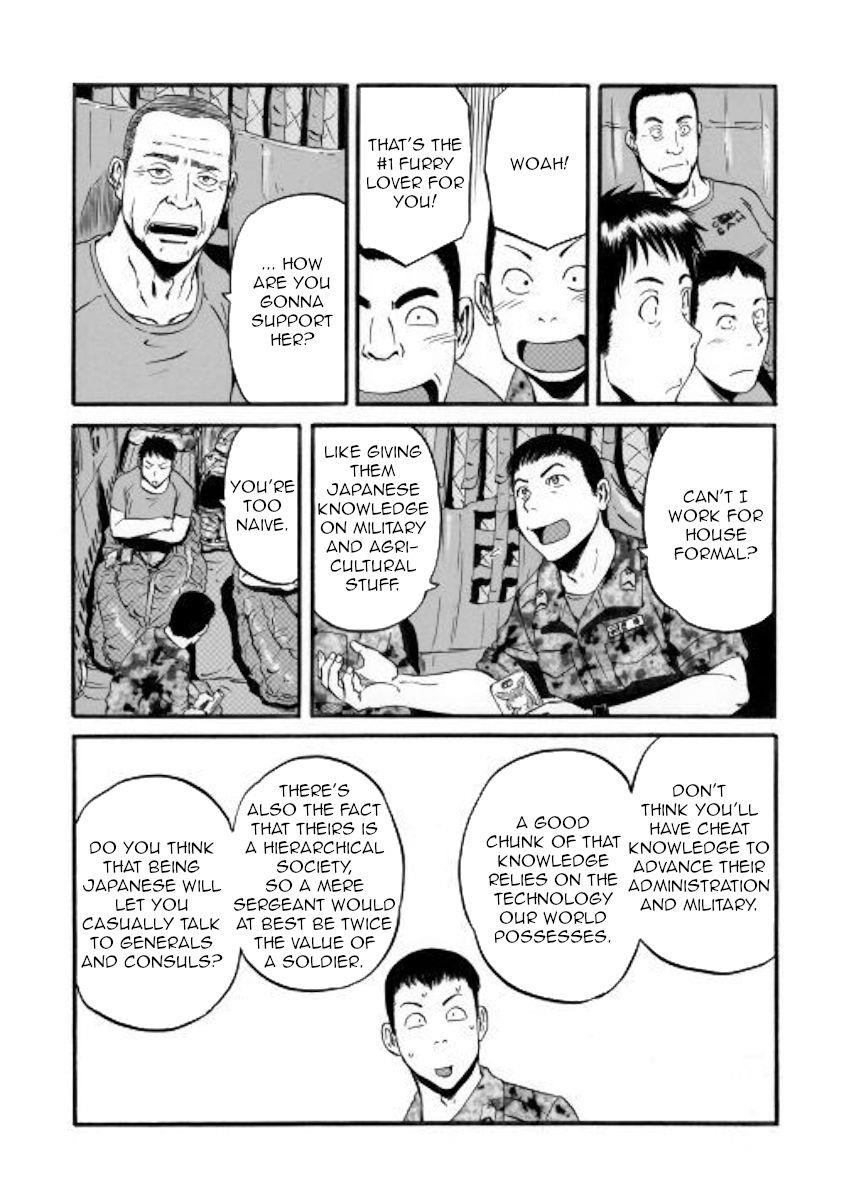 Gate – Jietai Kare No Chi Nite, Kaku Tatakeri Chapter 96 - Page 7 in English