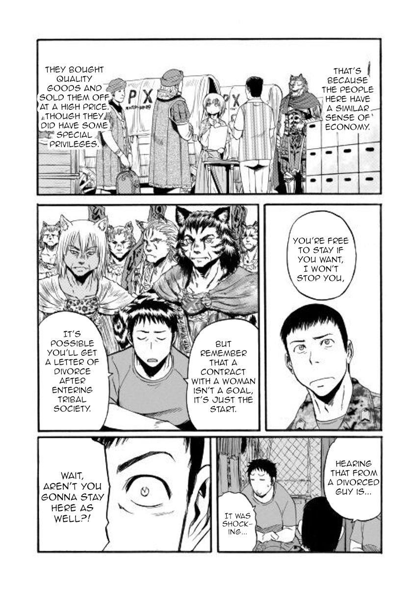 Gate – Jietai Kare No Chi Nite, Kaku Tatakeri Chapter 96 - Page 9 in English