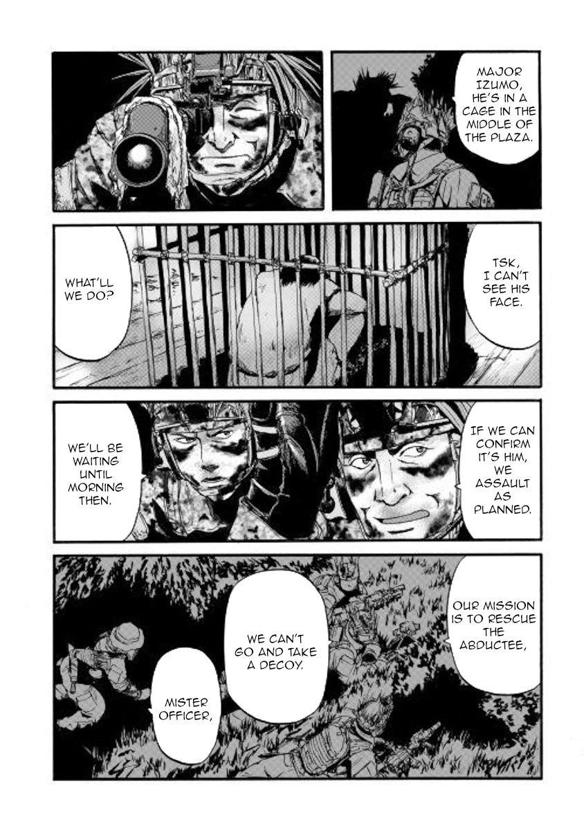Gate – Jietai Kare No Chi Nite, Kaku Tatakeri Chapter 98 - Page 21 in English