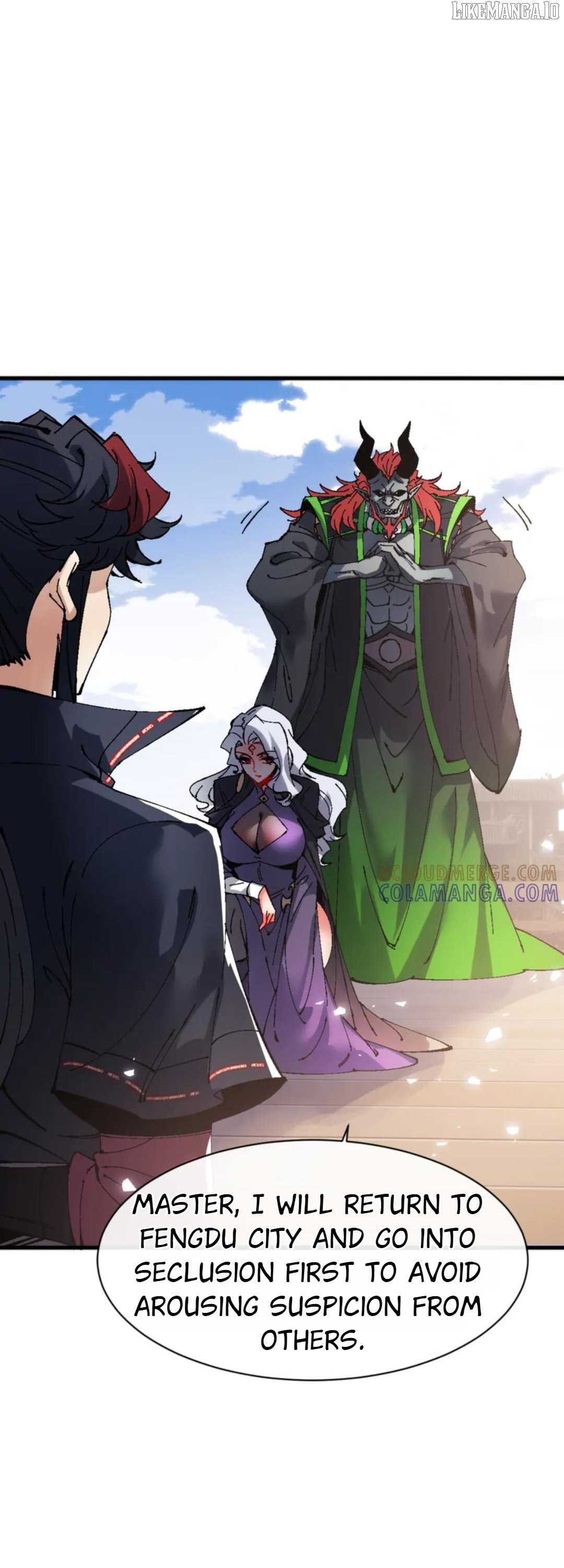 Master: This Villainous Disciple Is Not The Holy Child Chapter 145 - Page 46 in English