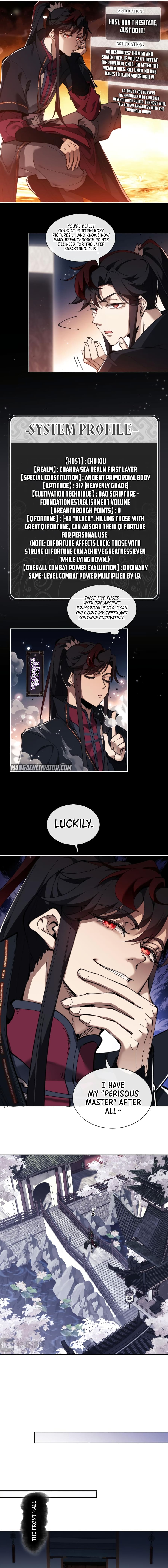 Master: This Villainous Disciple Is Not The Holy Child Chapter 4 - Page 4 in English