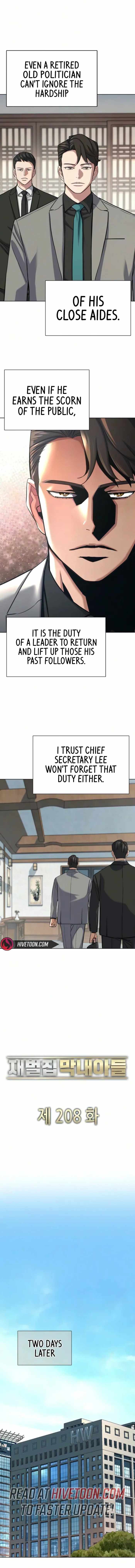 The Chaebeol’s Youngest Son Chapter 208 - Page 11 in English