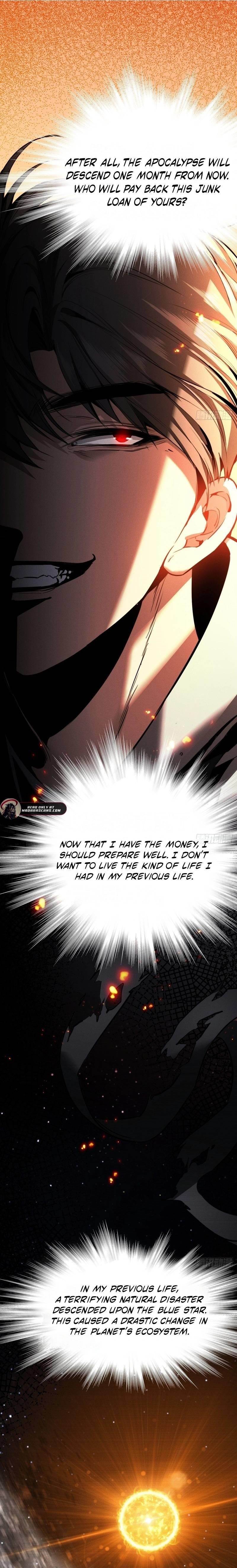 Apocalypse Heatwave: I Became a God Through My Safehouse Chapter 1 - Page 7 in English