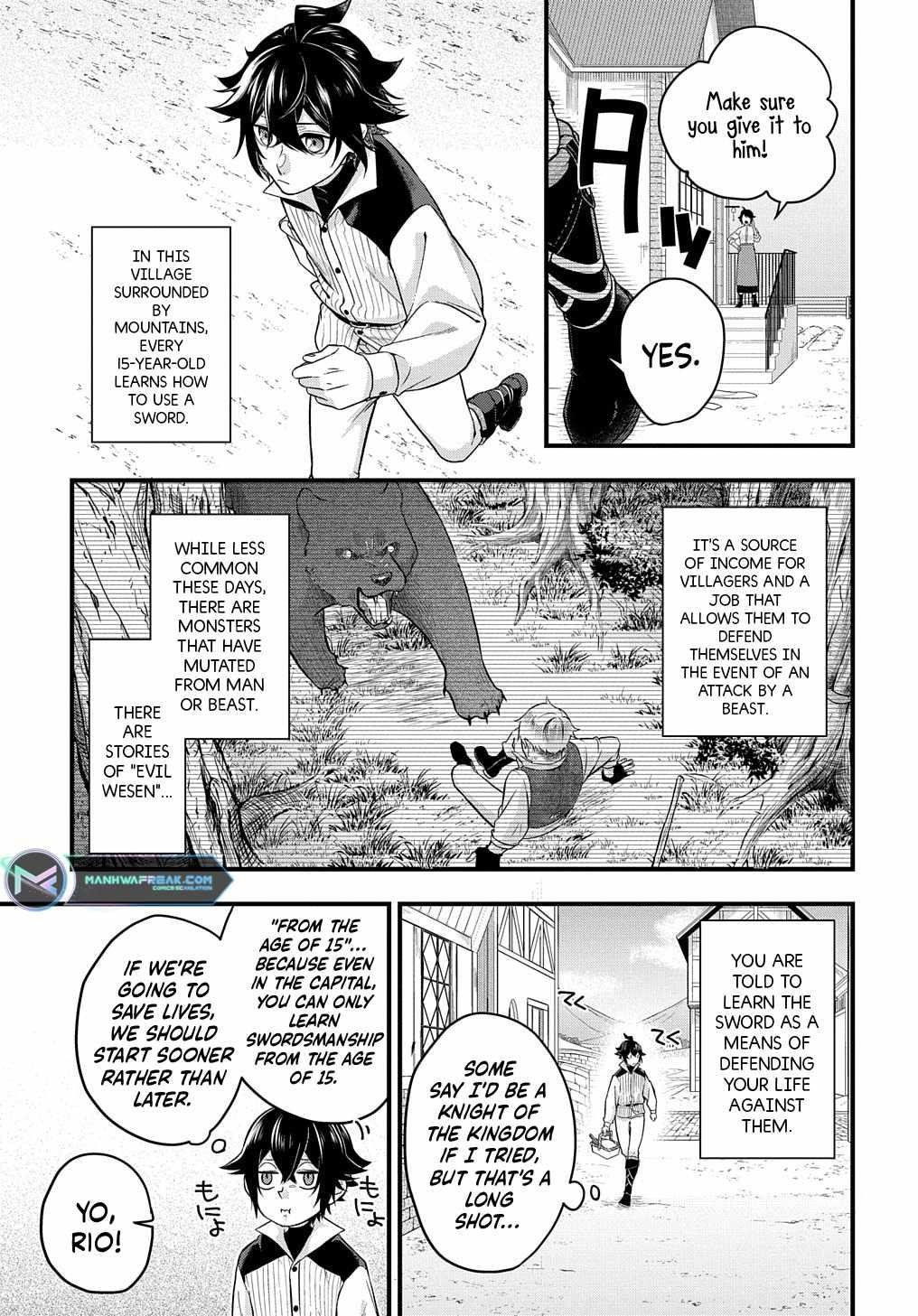 My Style of Swordsmanship Chapter 1 - Page 5 in English