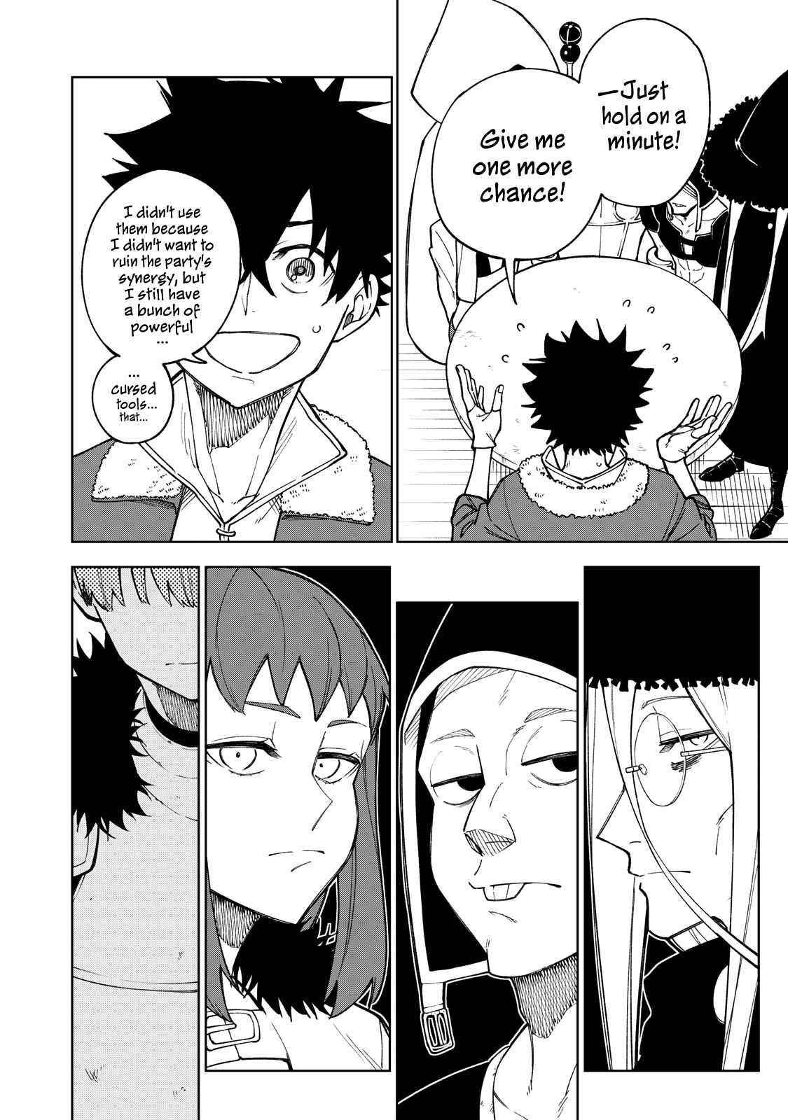 My S-Rank Party Fired Me for Being a Cursificer ~ I Can Only Make “Cursed Items”, but They’re Artifact Class! Chapter 1 - Page 12 in English