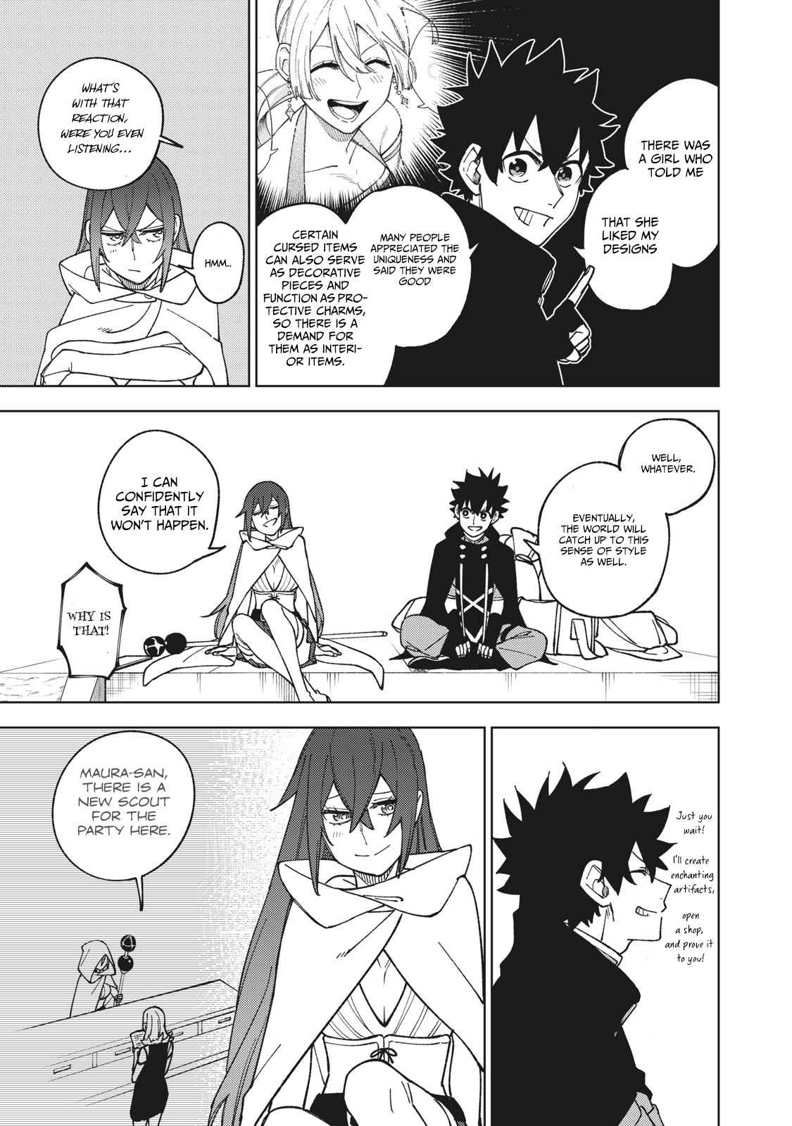 My S-Rank Party Fired Me for Being a Cursificer ~ I Can Only Make “Cursed Items”, but They’re Artifact Class! Chapter 10.2 - Page 5 in English