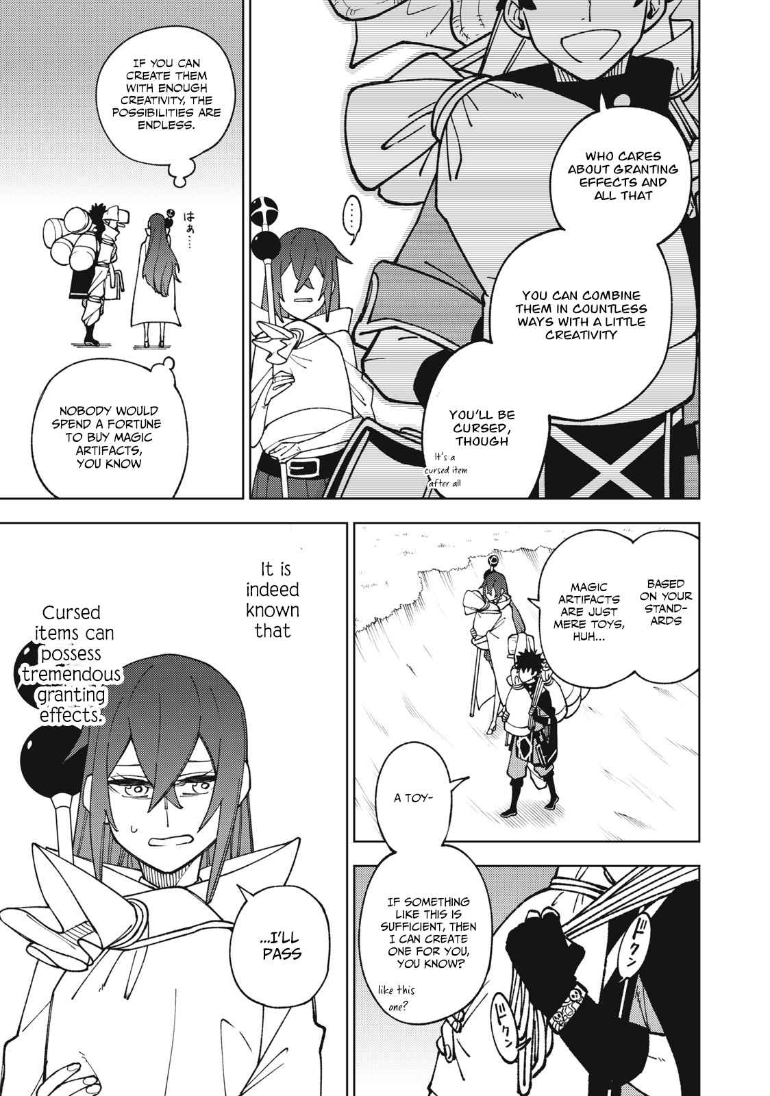 My S-Rank Party Fired Me for Being a Cursificer ~ I Can Only Make “Cursed Items”, but They’re Artifact Class! Chapter 11.1 - Page 5 in English