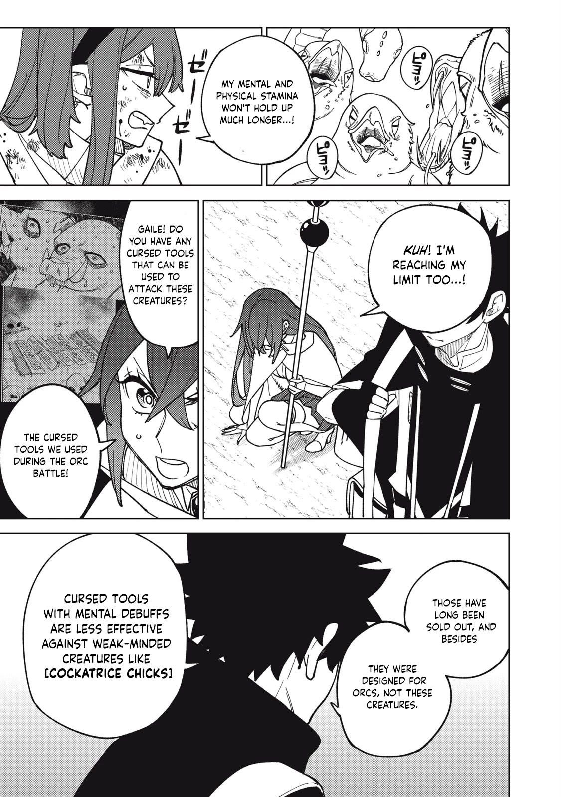 My S-Rank Party Fired Me for Being a Cursificer ~ I Can Only Make “Cursed Items”, but They’re Artifact Class! Chapter 15.2 - Page 16 in English