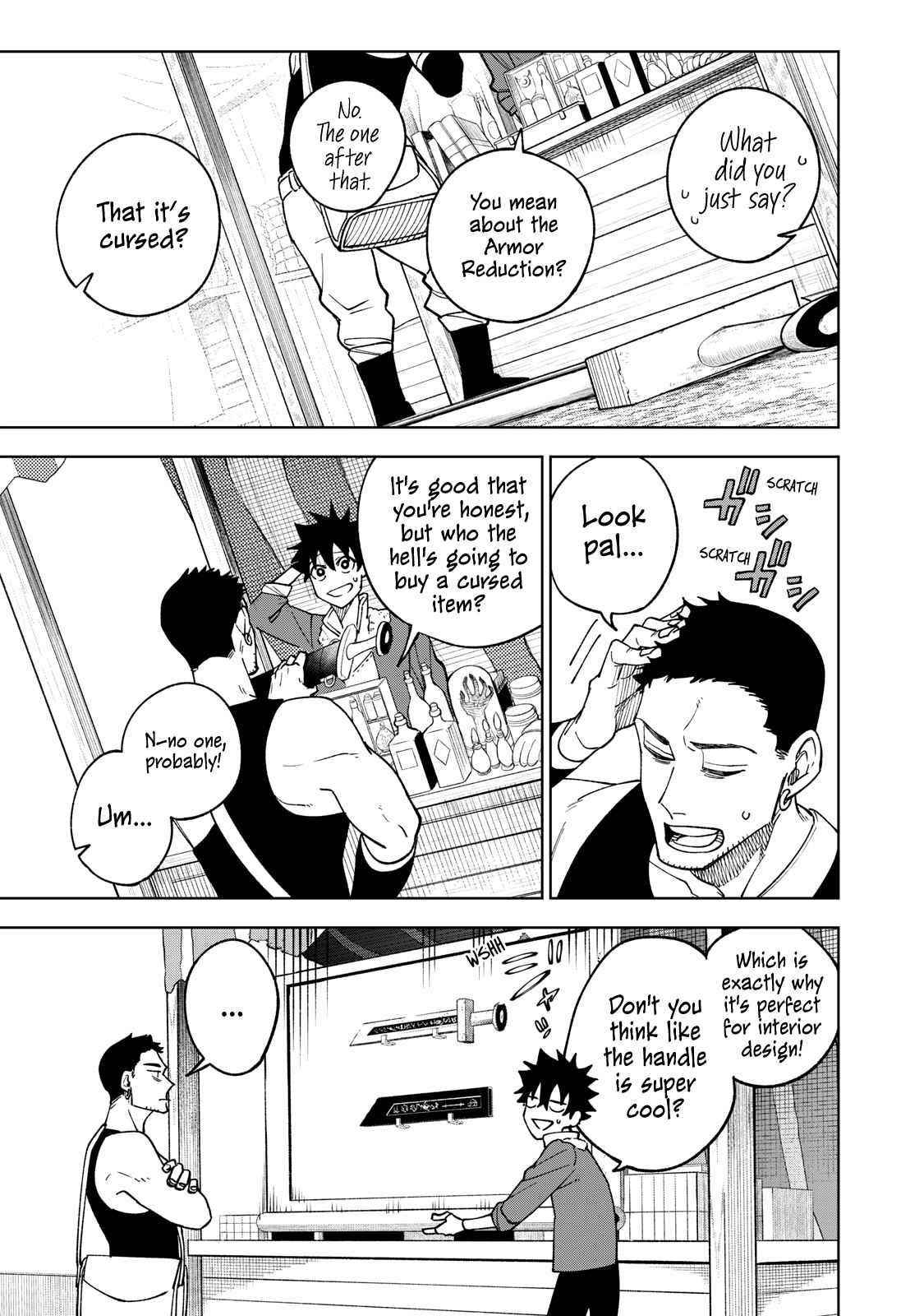 My S-Rank Party Fired Me for Being a Cursificer ~ I Can Only Make “Cursed Items”, but They’re Artifact Class! Chapter 2 - Page 14 in English