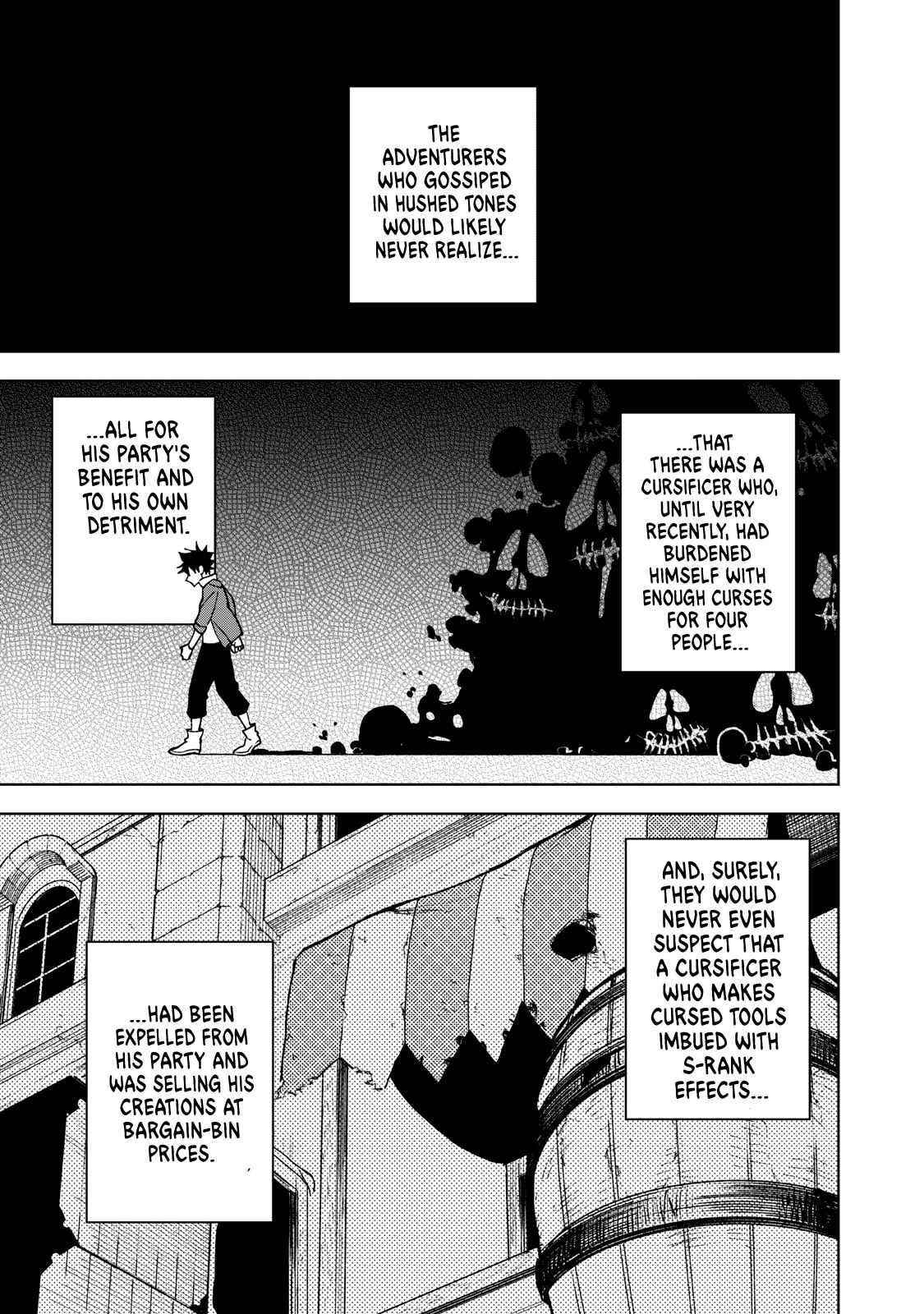 My S-Rank Party Fired Me for Being a Cursificer ~ I Can Only Make “Cursed Items”, but They’re Artifact Class! Chapter 2 - Page 26 in English