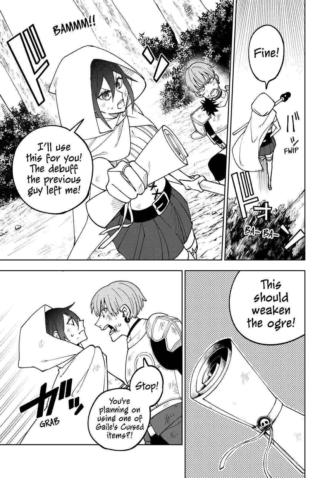 My S-Rank Party Fired Me for Being a Cursificer ~ I Can Only Make “Cursed Items”, but They’re Artifact Class! Chapter 3 - Page 13 in English