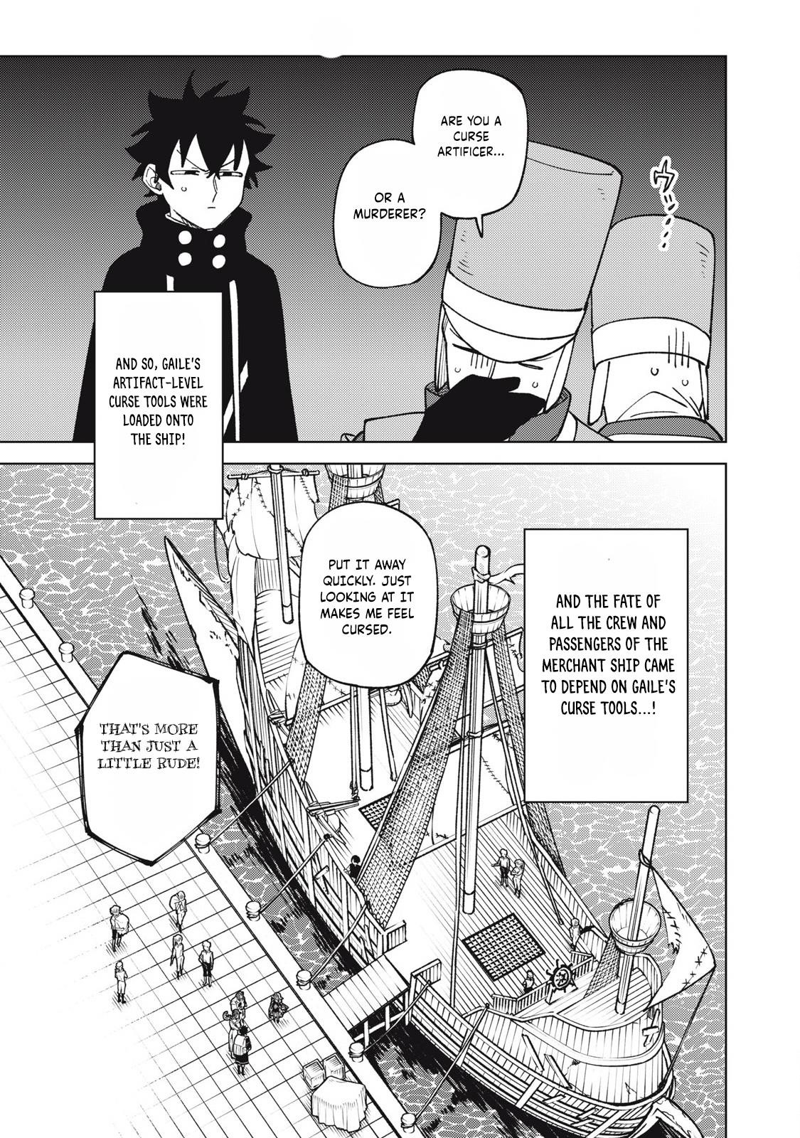 My S-Rank Party Fired Me for Being a Cursificer ~ I Can Only Make “Cursed Items”, but They’re Artifact Class! Chapter 35.1 - Page 3 in English