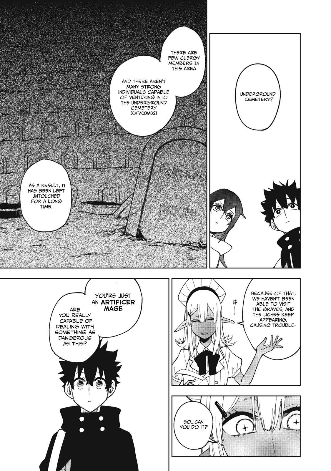 My S-Rank Party Fired Me for Being a Cursificer ~ I Can Only Make “Cursed Items”, but They’re Artifact Class! Chapter 8.1 - Page 11 in English