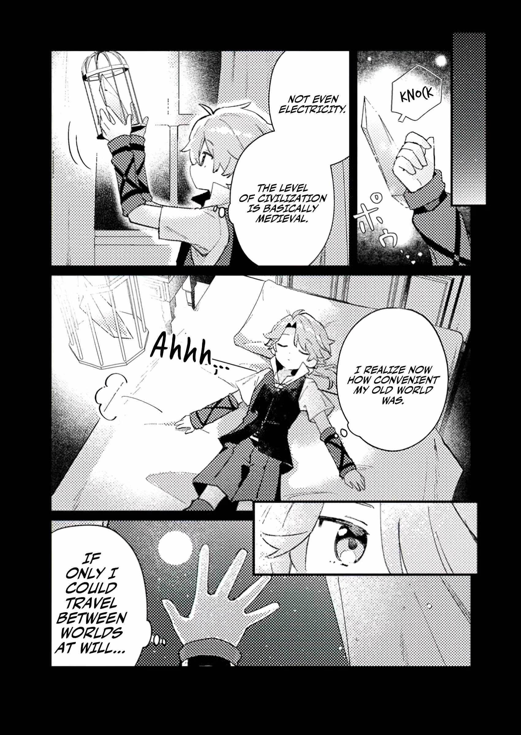 Another World Merchant: Using the Skill “Another World Travel” to Live a Relaxed and Rich Slow Life Chapter 1 - Page 4 in English