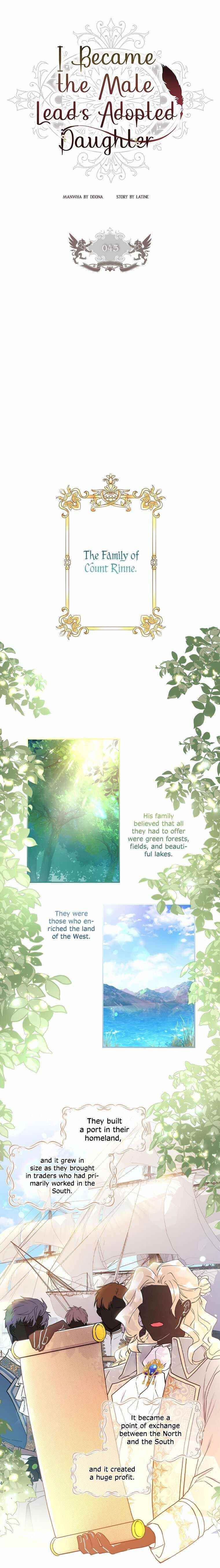 I Became The Male Lead’S Adopted Daughter Chapter 43 - Page 6 in English