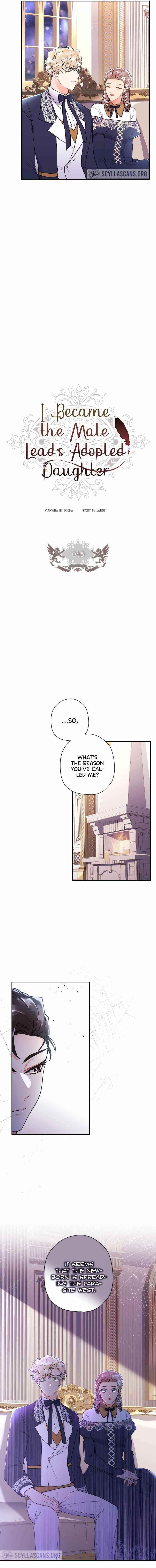 I Became The Male Lead’S Adopted Daughter Chapter 45 - Page 5 in English